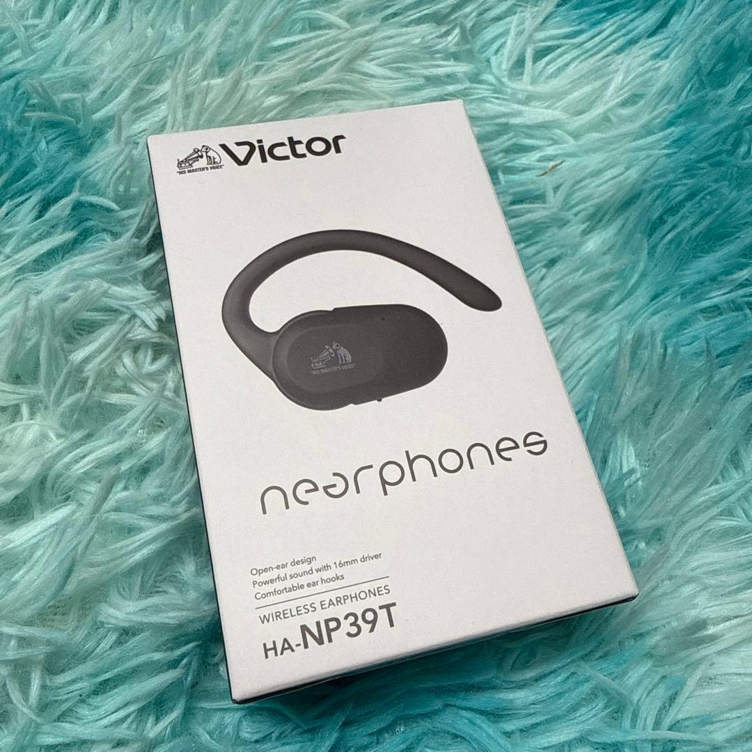 JVCケンウッド Victor HA-NP39T-Bワイヤレスイヤホン ブラック