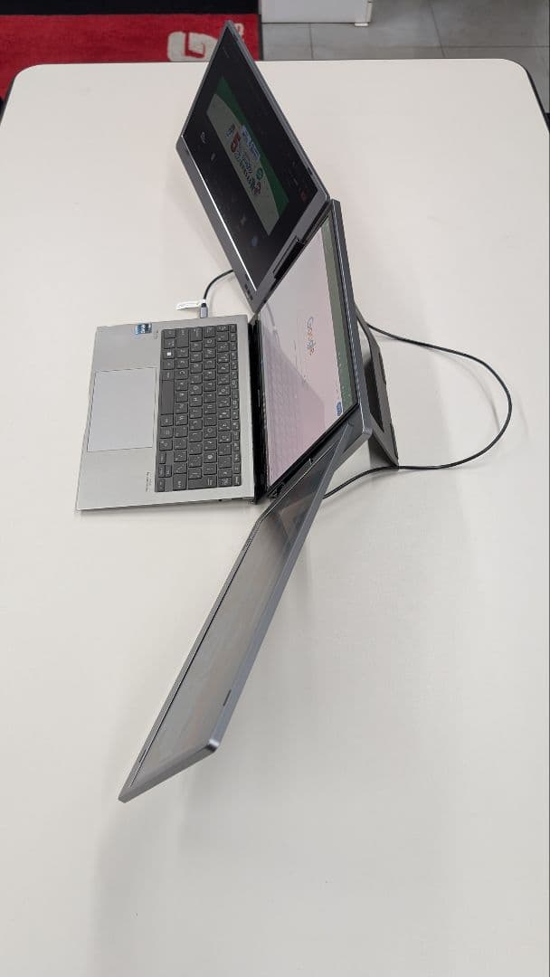 ROADOM 14インチ トリプルポータブルモニター