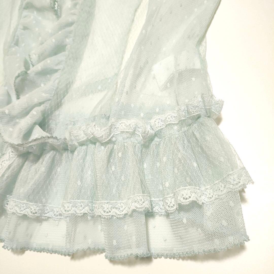 【極美品】PINK HOUSE 25年 ポルカドットチュールベスト