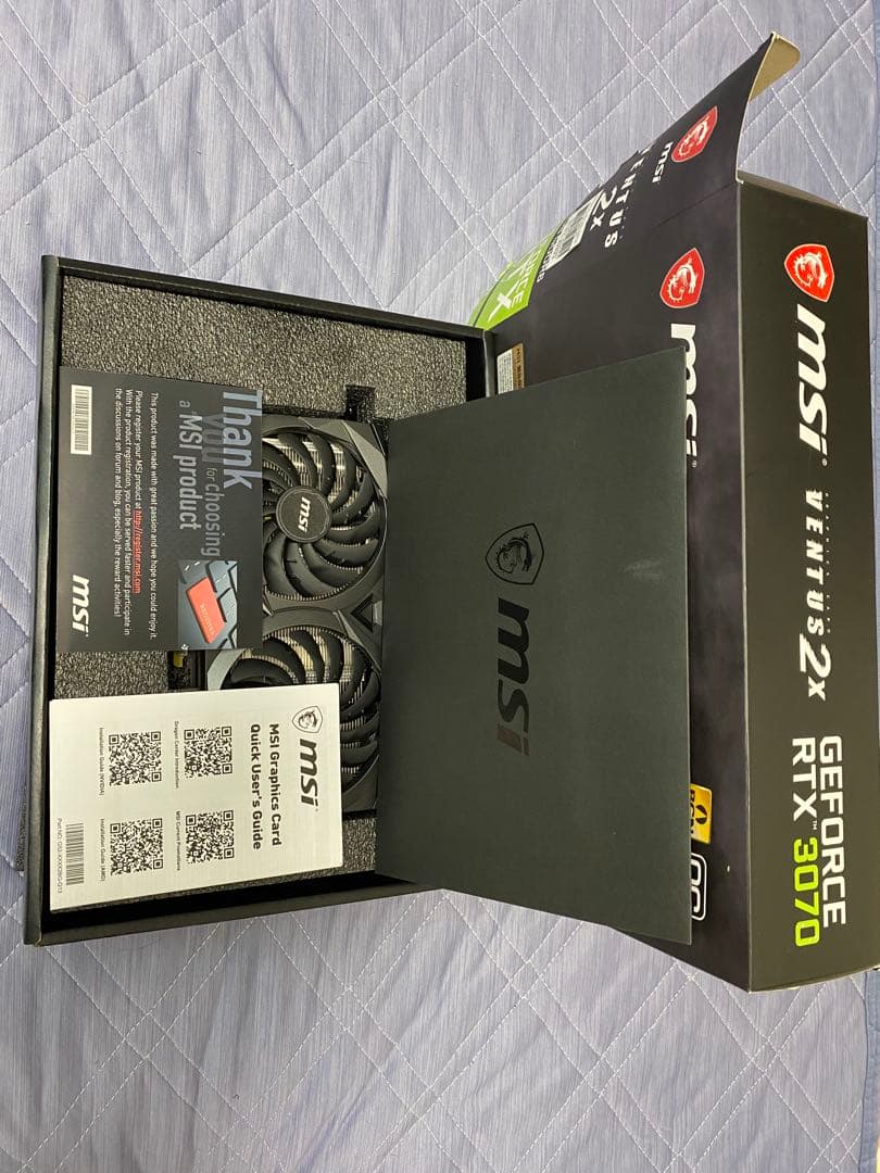 [中古]MSI GeForce RTX 3070 Ventus 2X オマケ有り