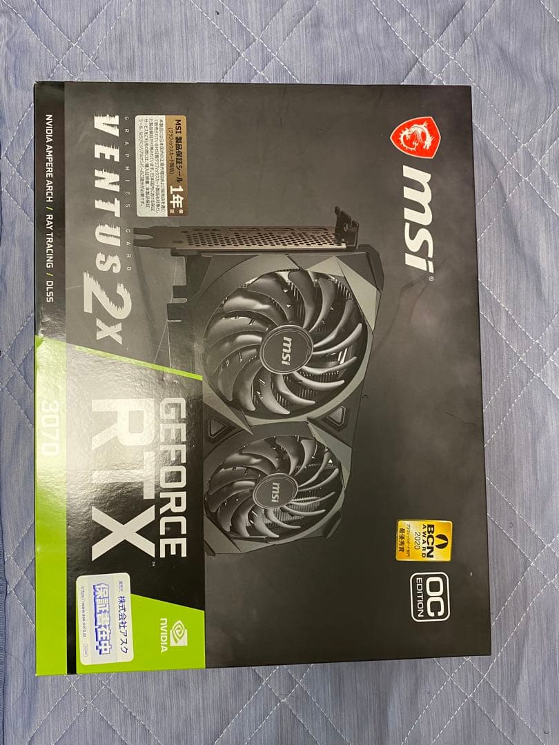 [中古]MSI GeForce RTX 3070 Ventus 2X オマケ有り