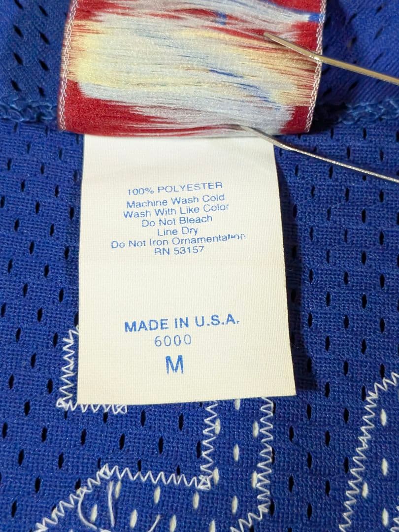 べアプ　90s USA製 マジェスティック　メッツ 吉井理人ユニフォームＭ