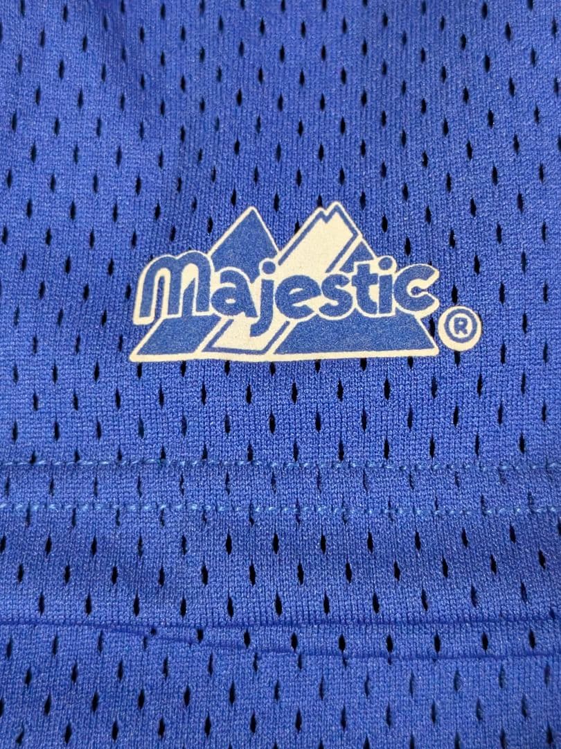 べアプ　90s USA製 マジェスティック　メッツ 吉井理人ユニフォームＭ