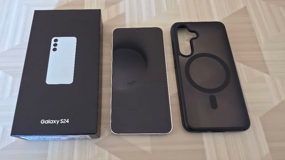 美品Samsung Galaxy S24 SC-51E Amber yellow