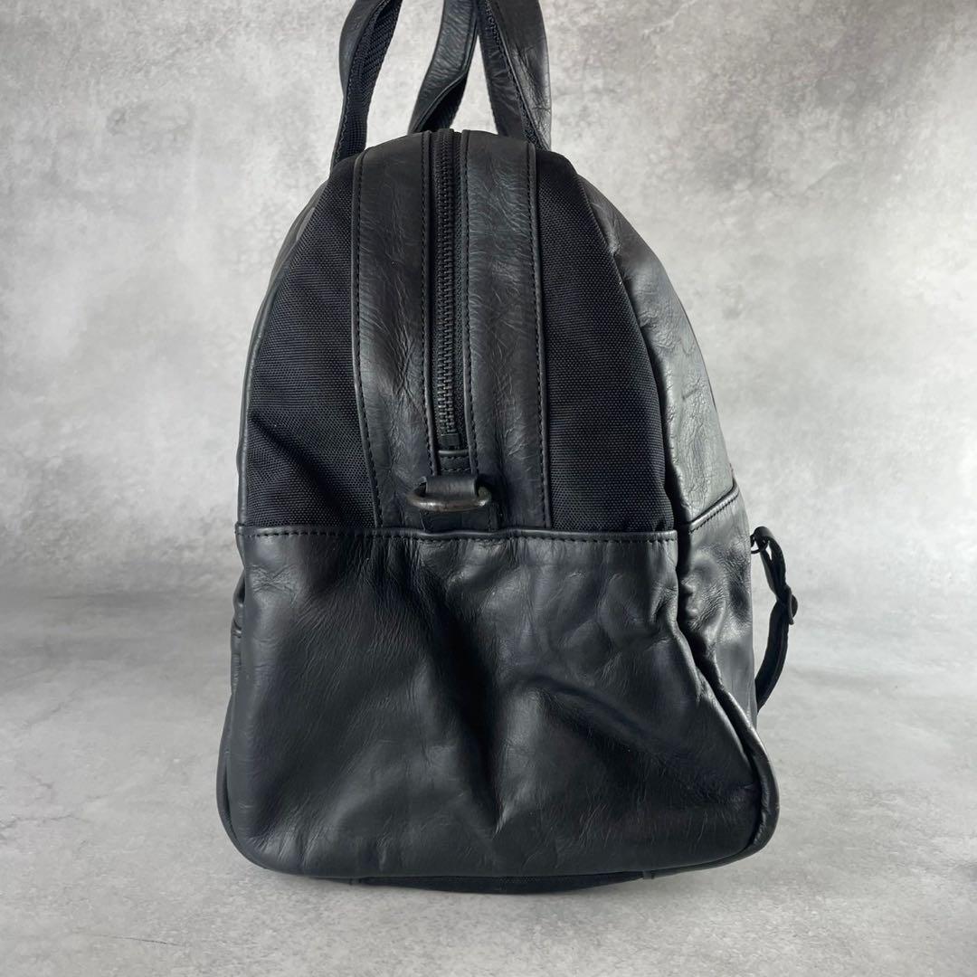 【極美品】青木鞄 la GALLERIA ラガレリア オールレザーボストンバッグ