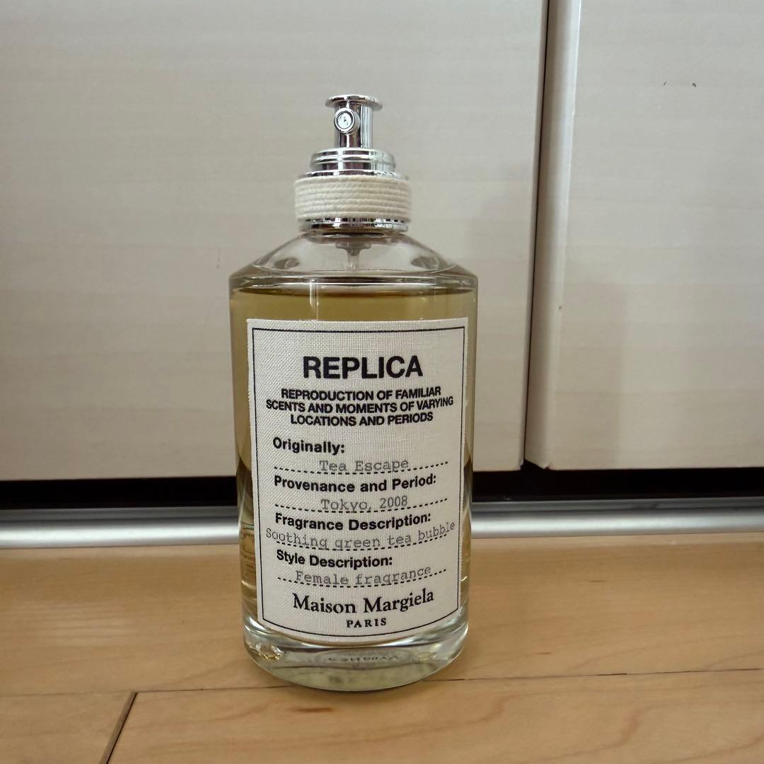 廃盤 メゾンマルジェラ レプリカ ティーエスケープ 日本語表記ラベル
