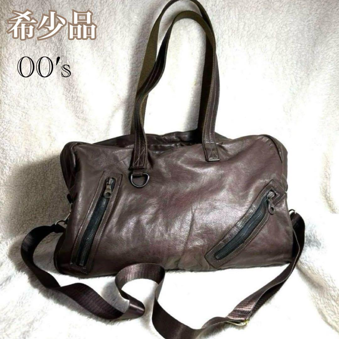 Y2K ZER ゼットイーアール00’s レザー2WAYバッグヴィンテージ 廃盤