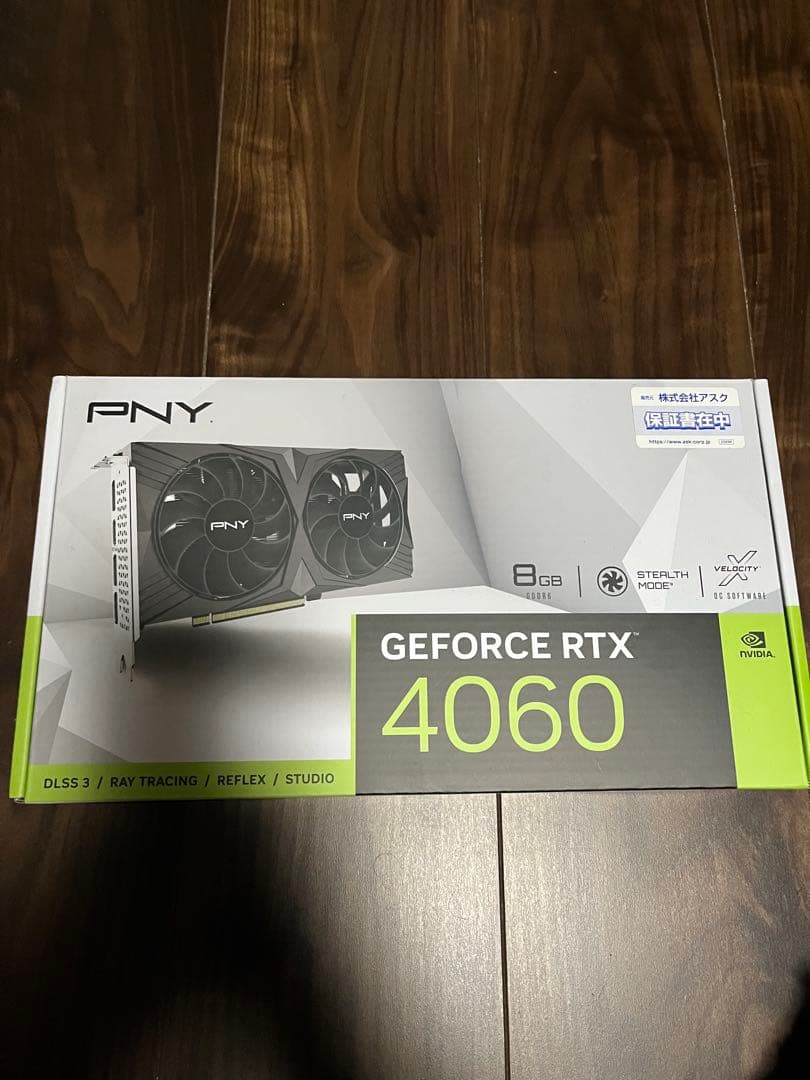 M*n様 PNY GEFORCE RTX 4060 8GB