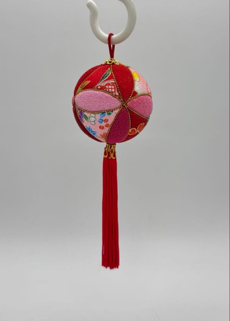 ソラ　木目込みまり　吊るし飾り6センチ玉10個