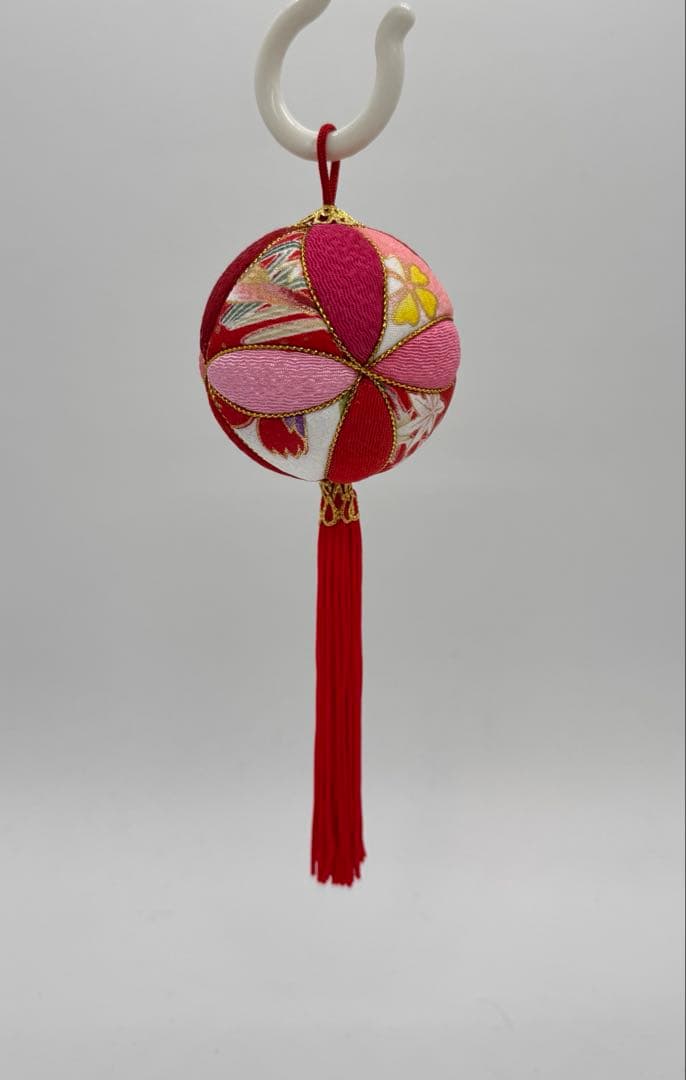 ソラ　木目込みまり　吊るし飾り6センチ玉10個