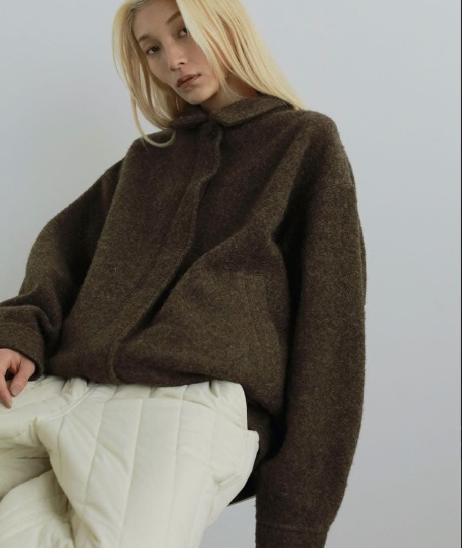 Sliver Zip Blouzon / anuke アンヌーク