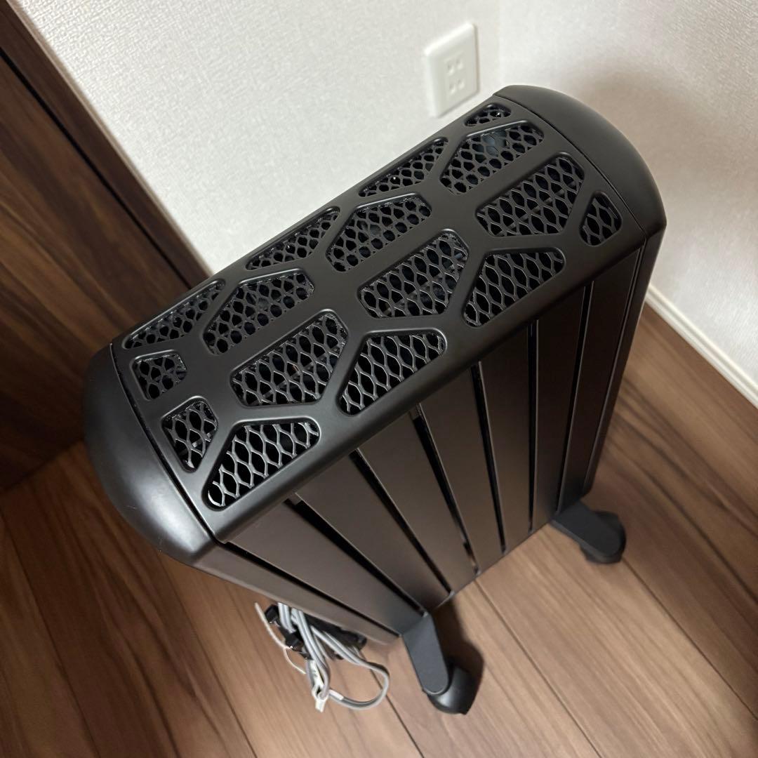 【美品】デロンギ マルチダイナミックヒーター MDHS09-PB ピュアブラック