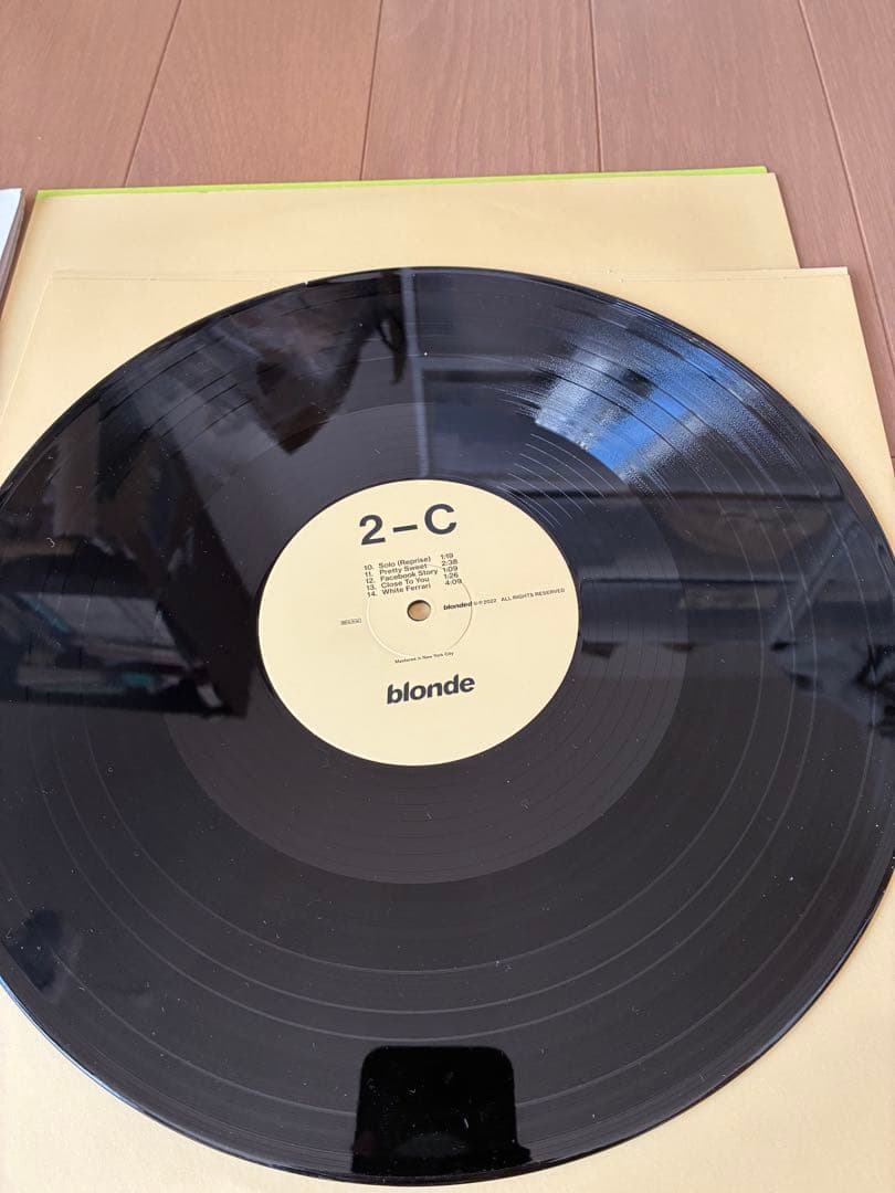 Blonde - Frank Ocean レコード　オフィシャル