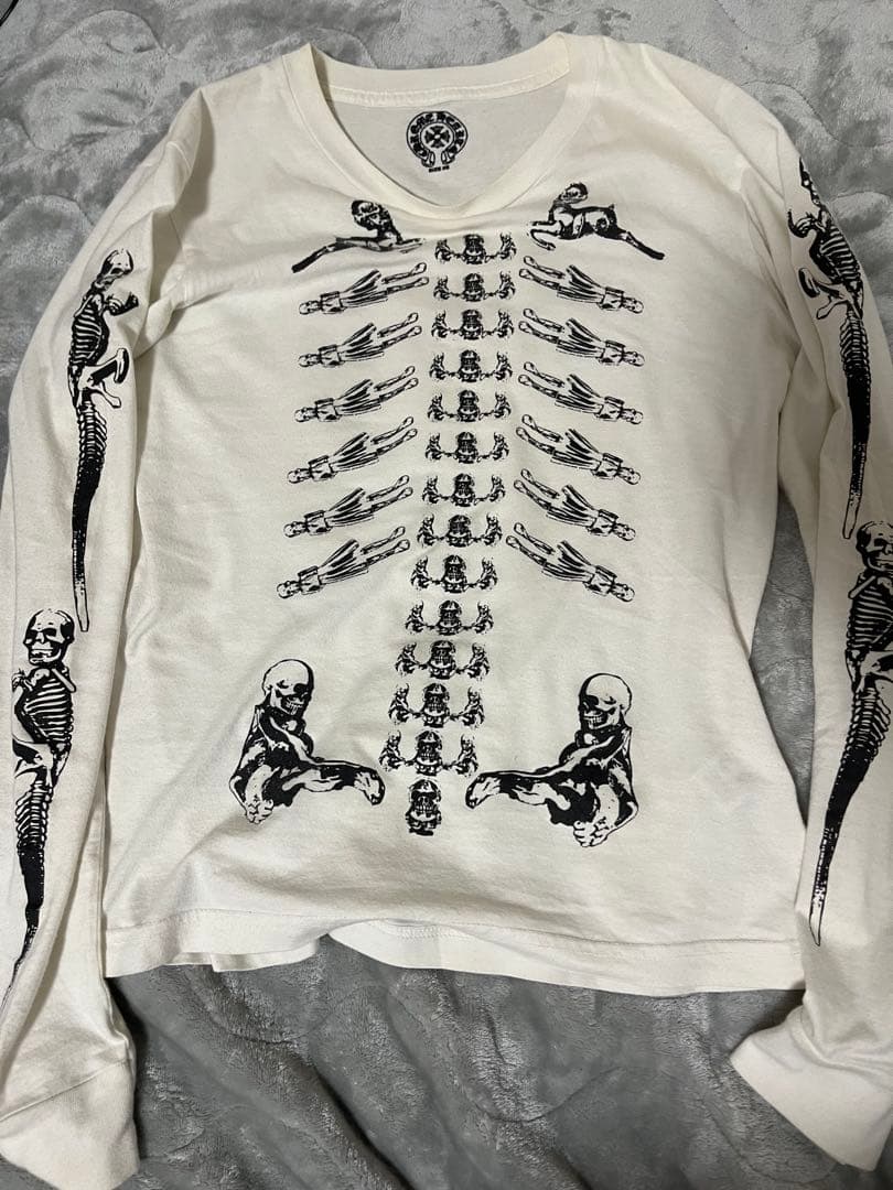 クロムハーツロンT Foti Ribcage Longsleeve 2000's