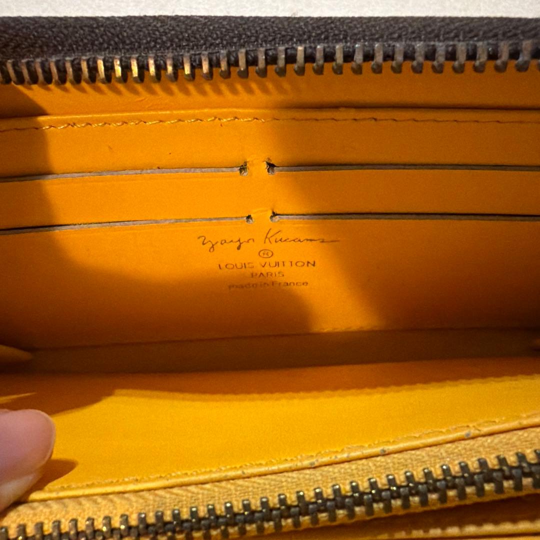 【レア】Louis Vuitton 草間彌生 長財布 パンプキンドット 箱付き