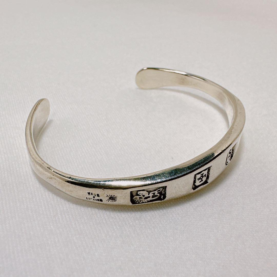 VASS LUDACER ヴァスルダカー 925 バングル 幅約4～9mm