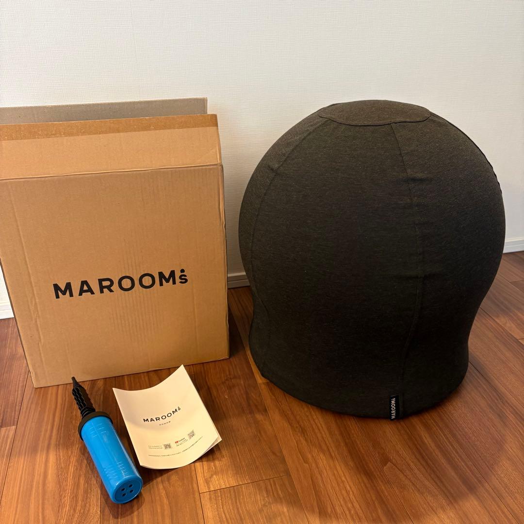 MAROOMS マルームズ バランスボール チェア 体幹 ヨガ 椅子 イス 新品