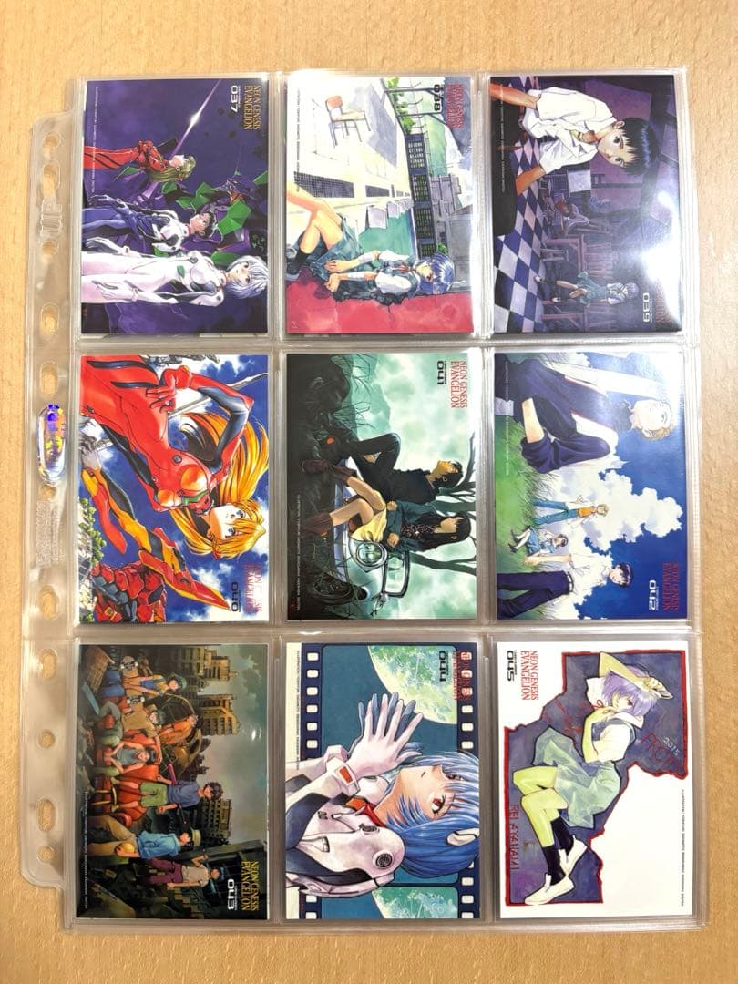 新世紀エヴァンゲリオン　角川　アートトレカブック　64枚　コンプリートセット