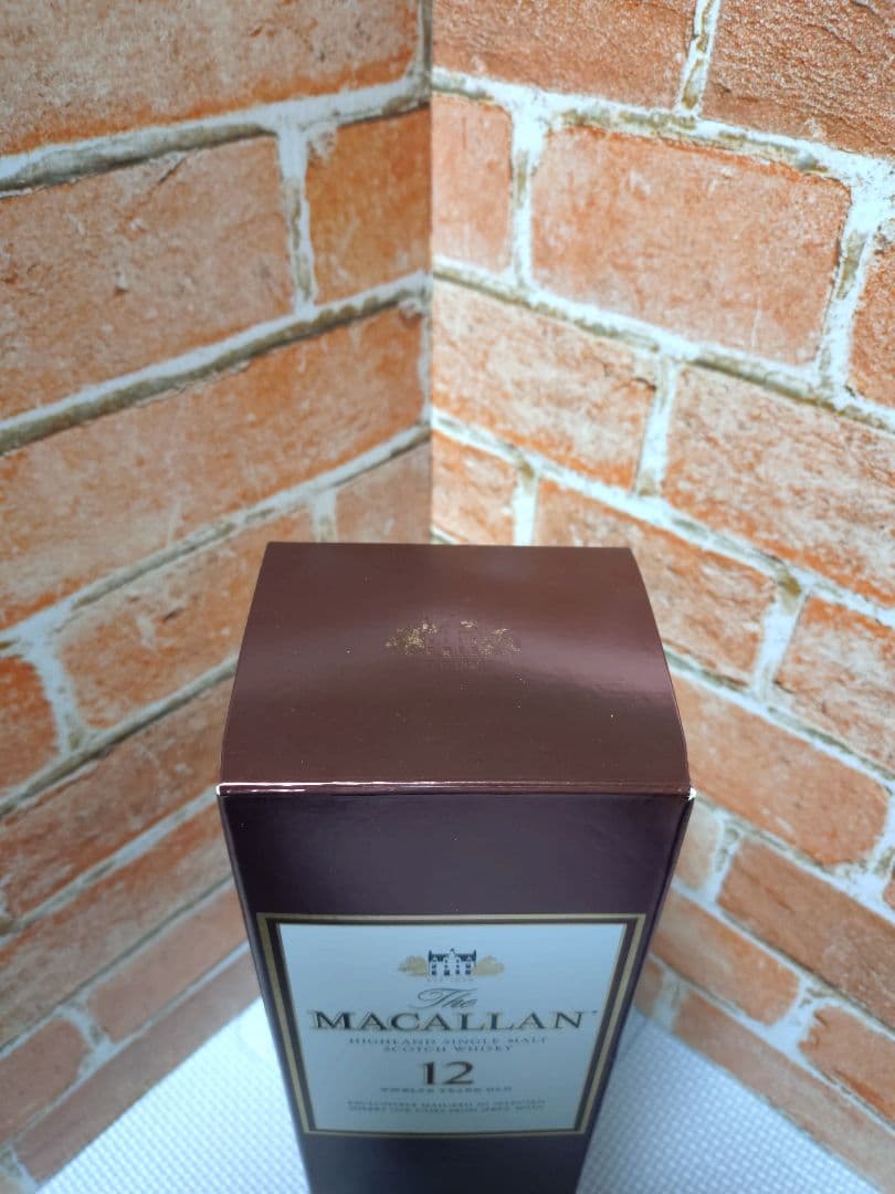 稀少 終売品 マッカラン 12年シェリーオークカスク 700ml旧ボトル 箱付き