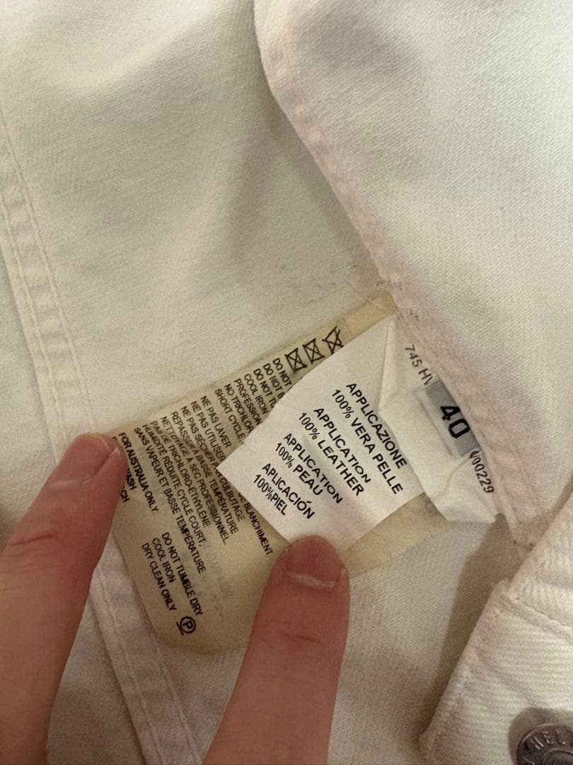 g*g様 HELMUT LANG ヘルムートラング 本人期 デニムジャケット　s