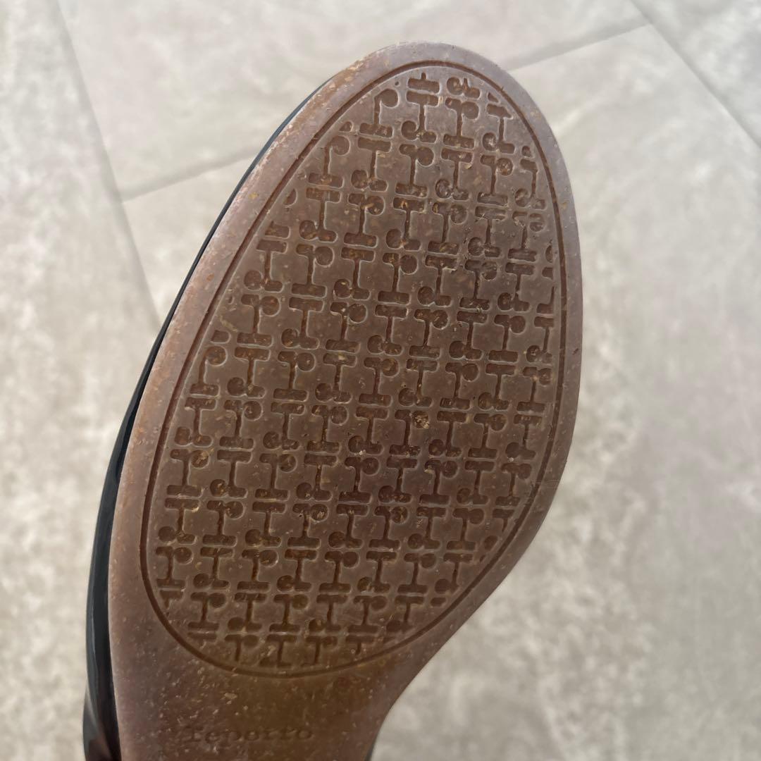 Repettoレペット　バレエフラットシューズ　ラバーソール　37 ブラック