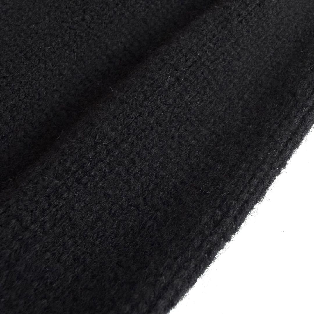 《美品》24aw コムデギャルソン シャツ ウール縮絨 ジャケット ブラック M