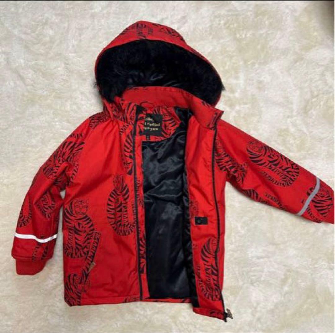 mini rodini レッドジャケット 116/122