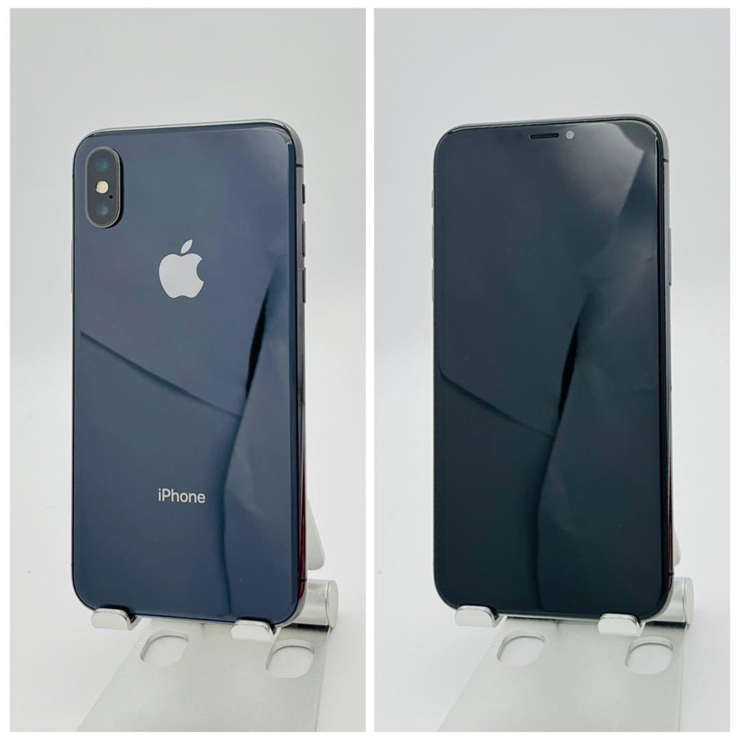 B 100% iPhone X 64 GB SIMフリー ブラック 本体