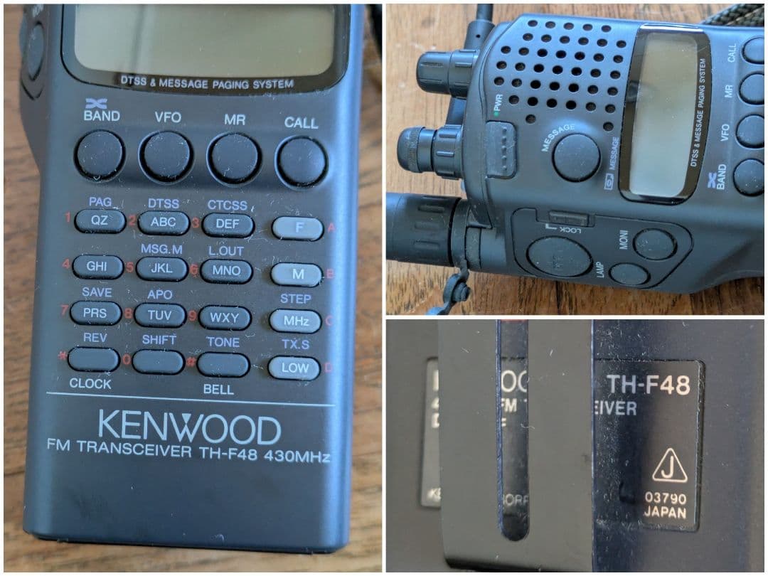 KENWOOD/ケンウッド TH-F48 トランシーバー◆SMC-33 他
