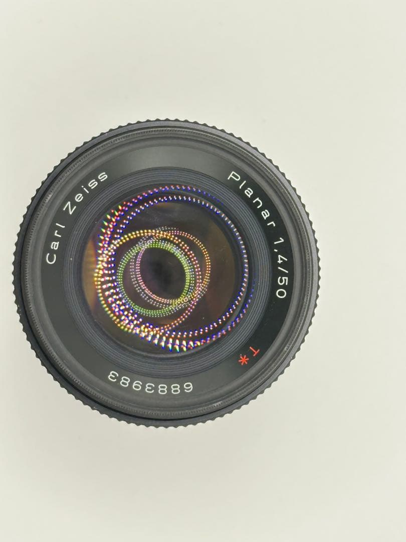 超美品　CONTAX Planar T* 50mm F1.4 MMJ Eマウント