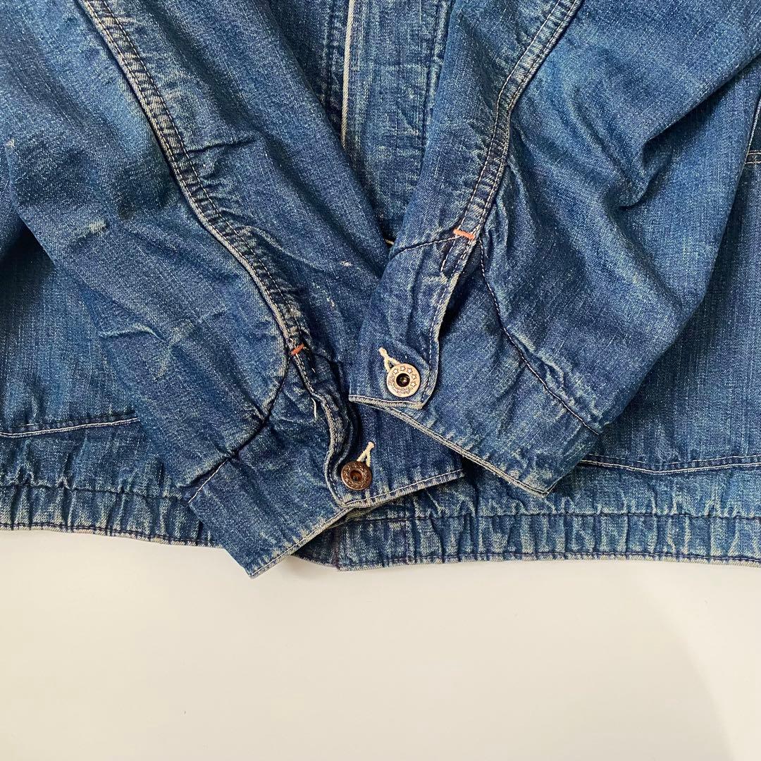 40s 大戦期 WW2 カバーオール 月桂樹ボタン 2ポケ ヴィンテージ