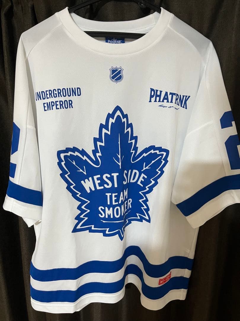 萩原京平着phatrnk　tシャツ rizin TEAM SMOKER