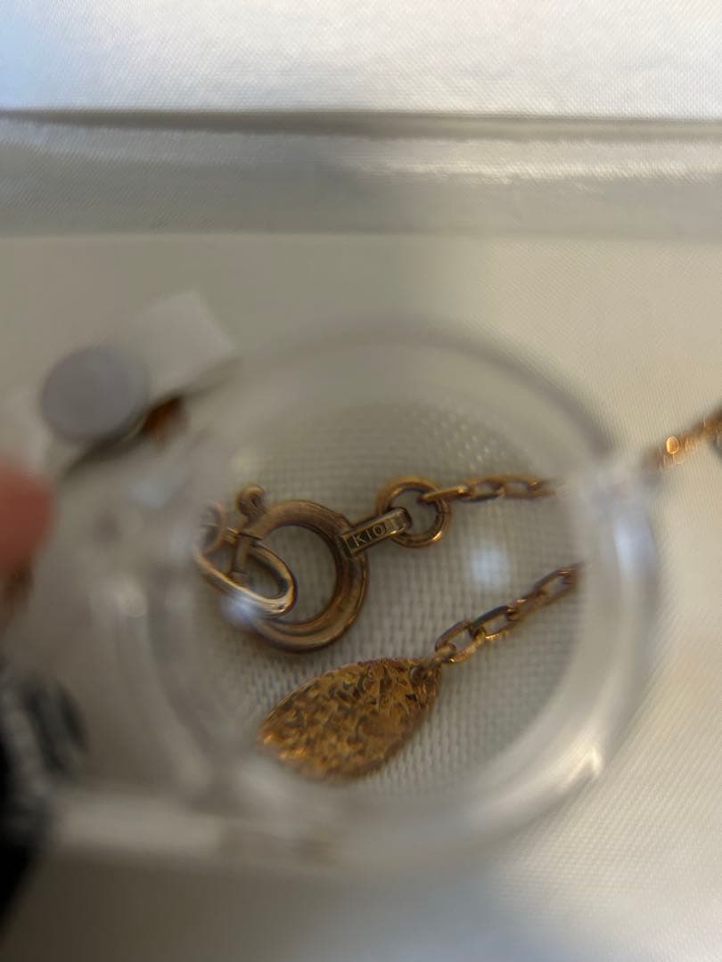 あきやま様22,000予定ココシュニック k10ネックレス ケース付き 80cm