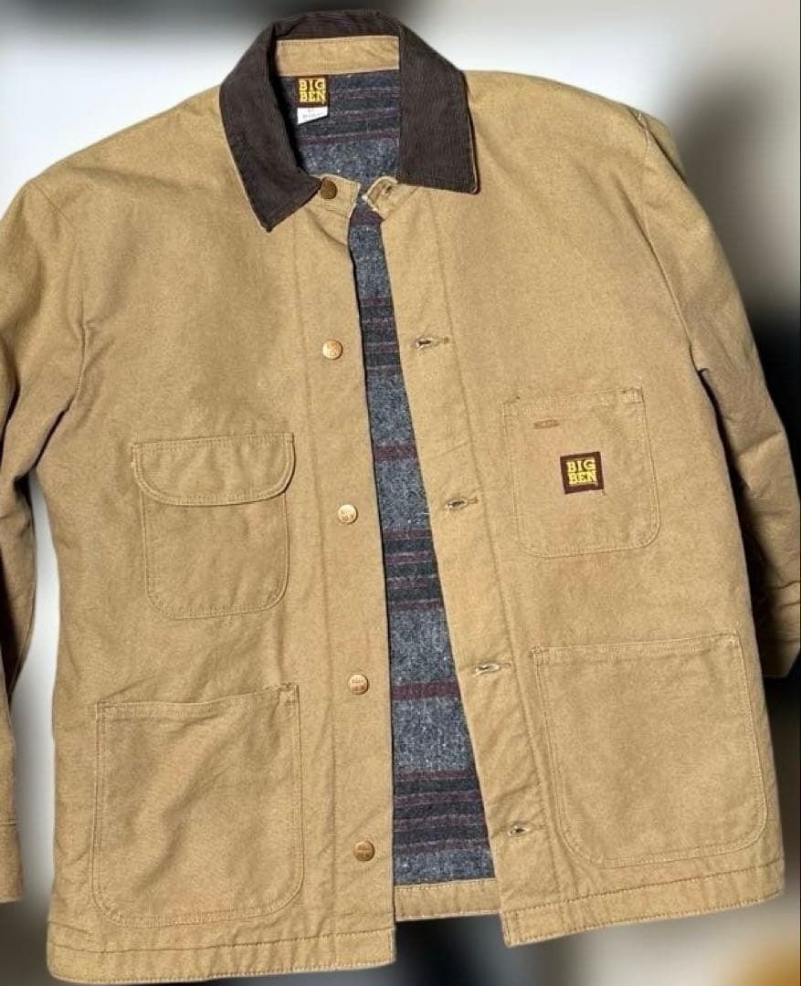 BIG BEN(ビッグベン) ダックキャンバス.カバーオール90'Sヴィンテージ