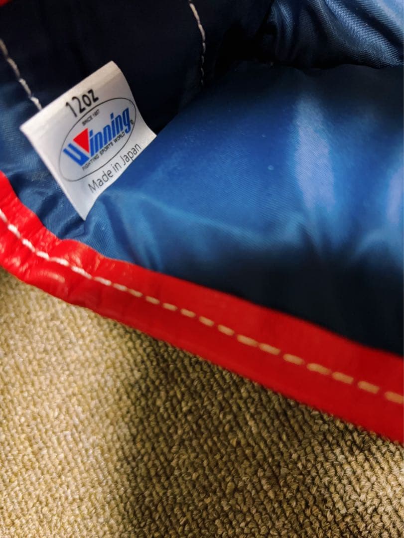 ウイニング　ボクシング　グローブ　12オンス　赤