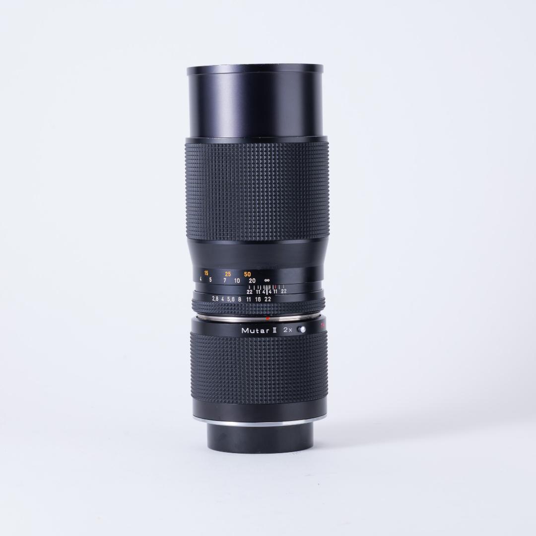 オールド望遠セット！CONTAX Sonnar 135mm＋2倍テレコン