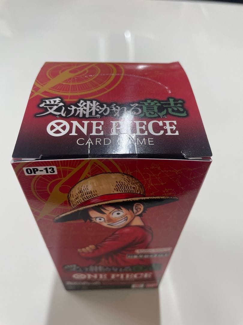 ワンピースカード　受け継がれる意志　テープ付き未開封BOX 1BOX