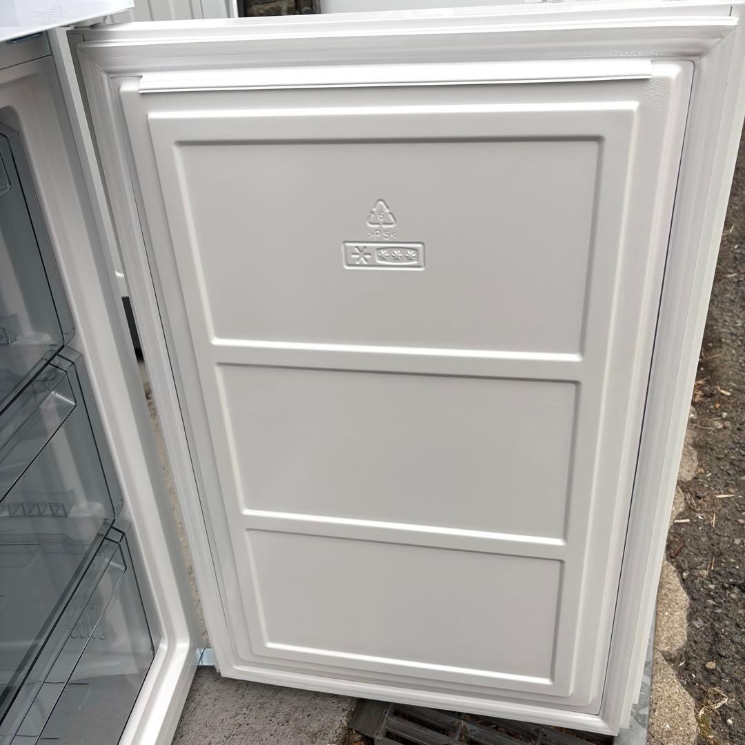 高年式❗️ ガラストップ冷蔵庫洗濯機セット　一人暮らしセット　分解洗浄済み