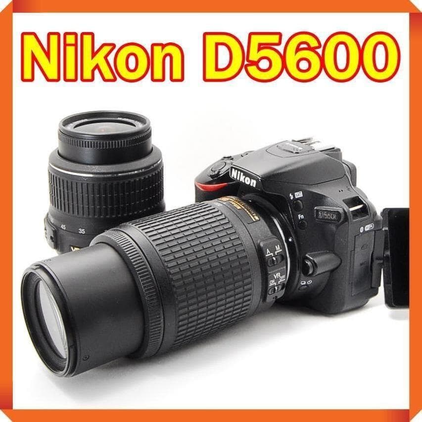 ✨ Nikon D5600 一眼レフ カメラ スマホ転送 ニコン 望遠レンズ