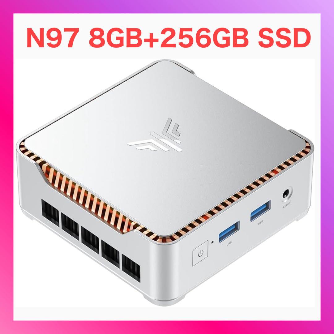 ミニPC N97 mini pc Windows11 Pro 8GB 256GB