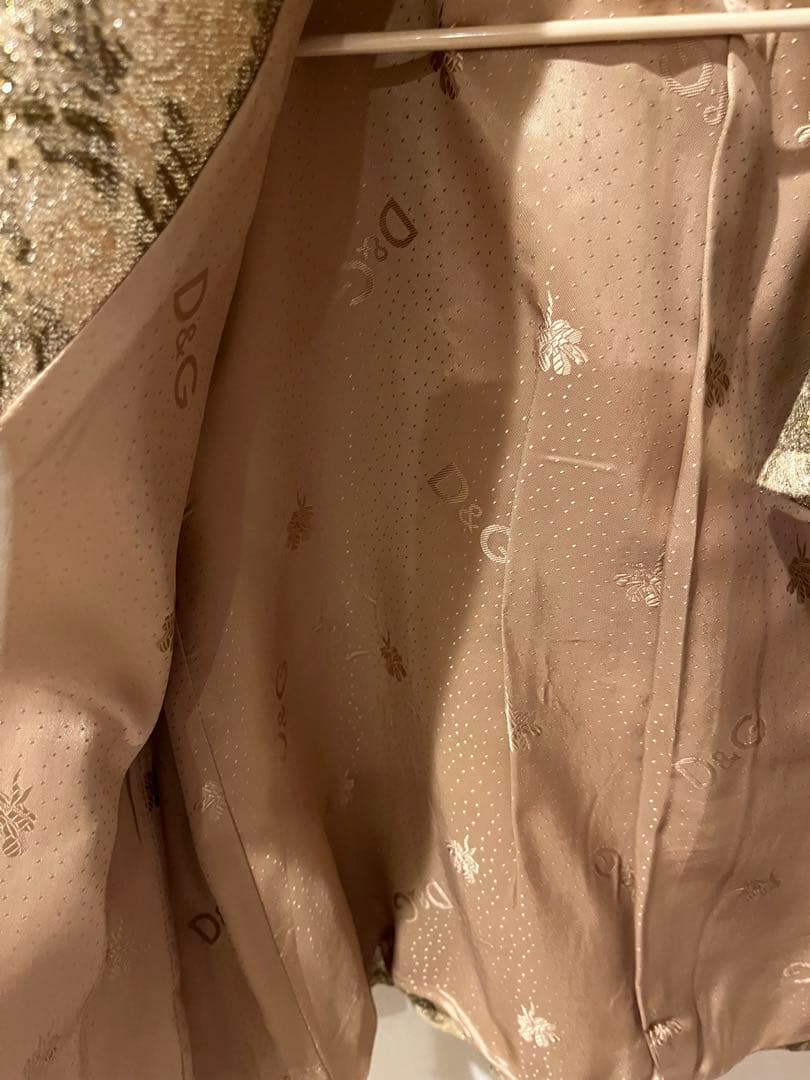 ２月末特別セイル)D&G ゴルド　ジャッケット 36