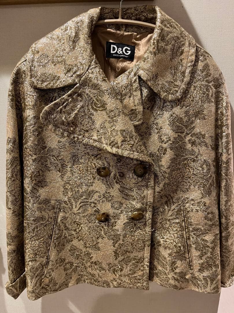 ２月末特別セイル)D&G ゴルド　ジャッケット 36