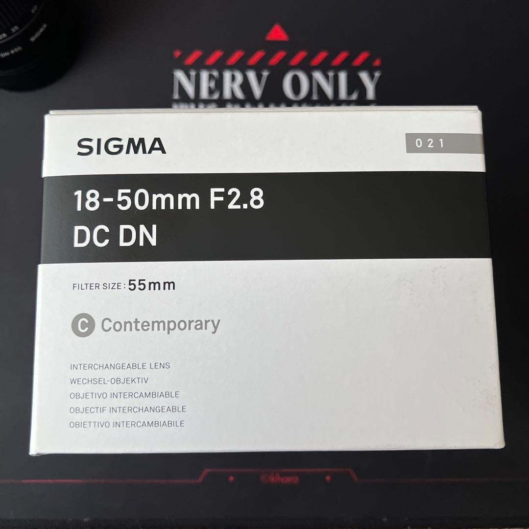 Eマウント SIGMA 18-50mm F2.8 DC DN ズームレンズ
