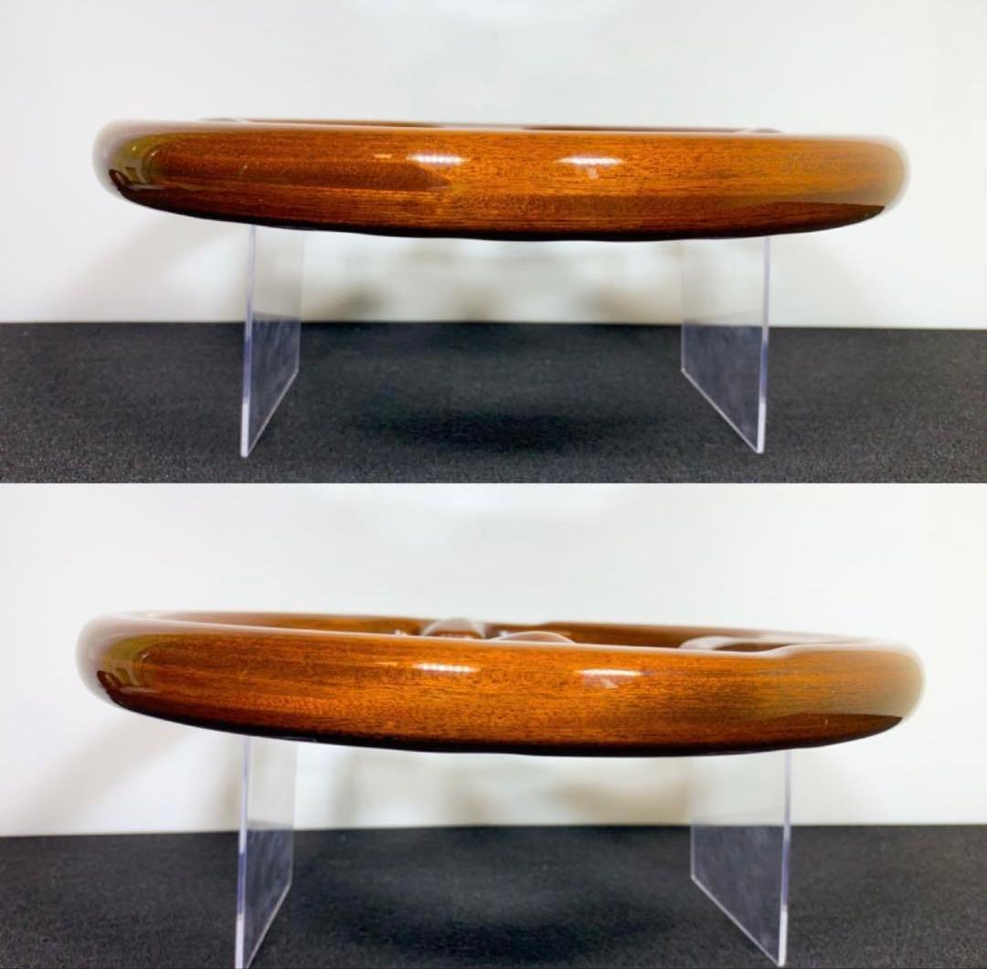 momo ヴェローチェ ウッドステアリング 35パイ ホーンボタン付き