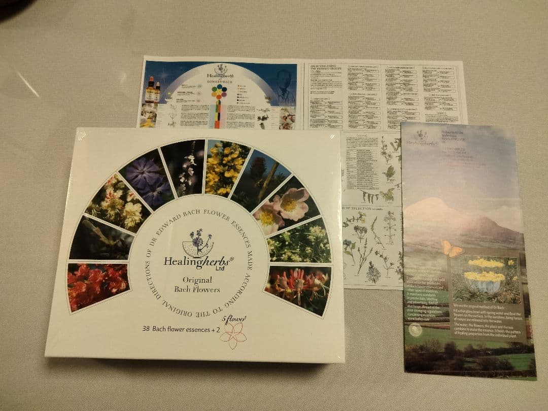 オマケ付き03/2035ヒーリングハーブス社フルセット■バッチフラワーレメディ
