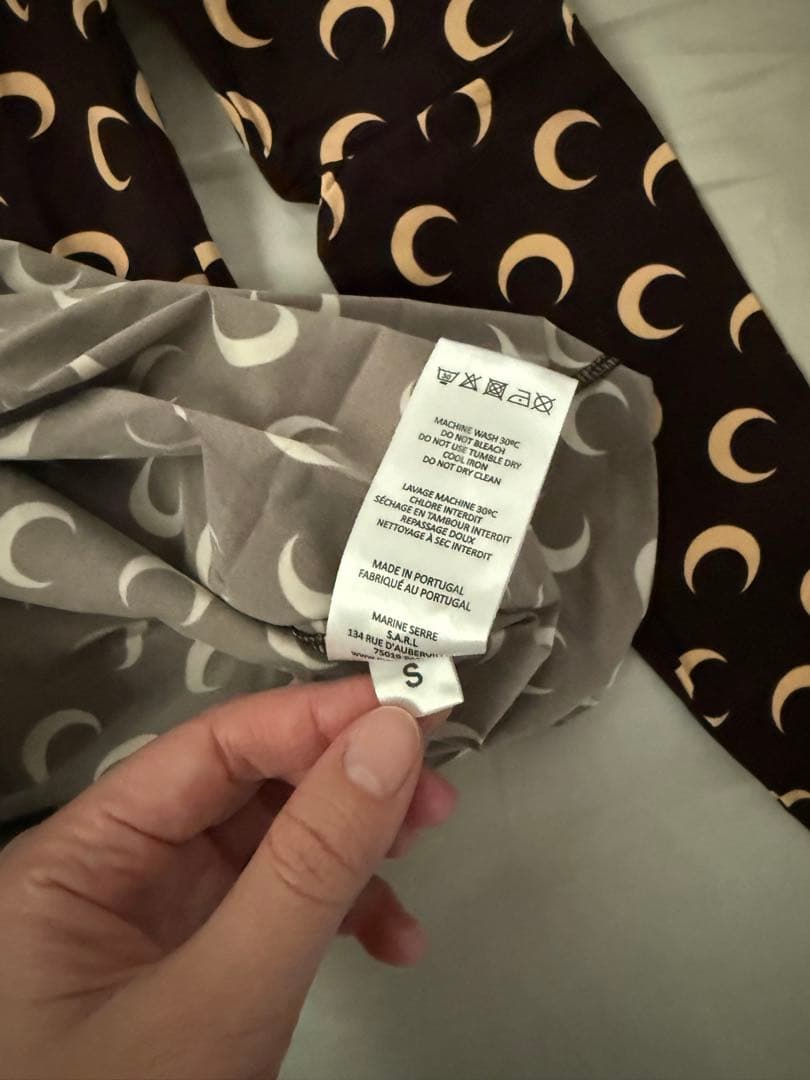 MARINE SERRE 月模様 長袖Tシャツ S