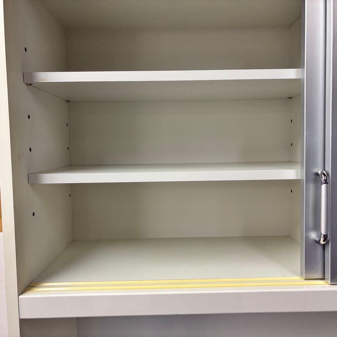 送料込み　食器棚　キッチンボード　カップボート　幅120cm