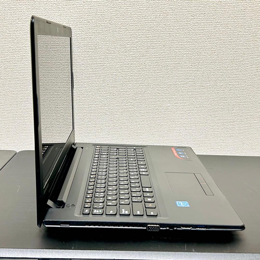 Lenovo Ideapad SSD起動 ノートPC Win11 ③ ブラック