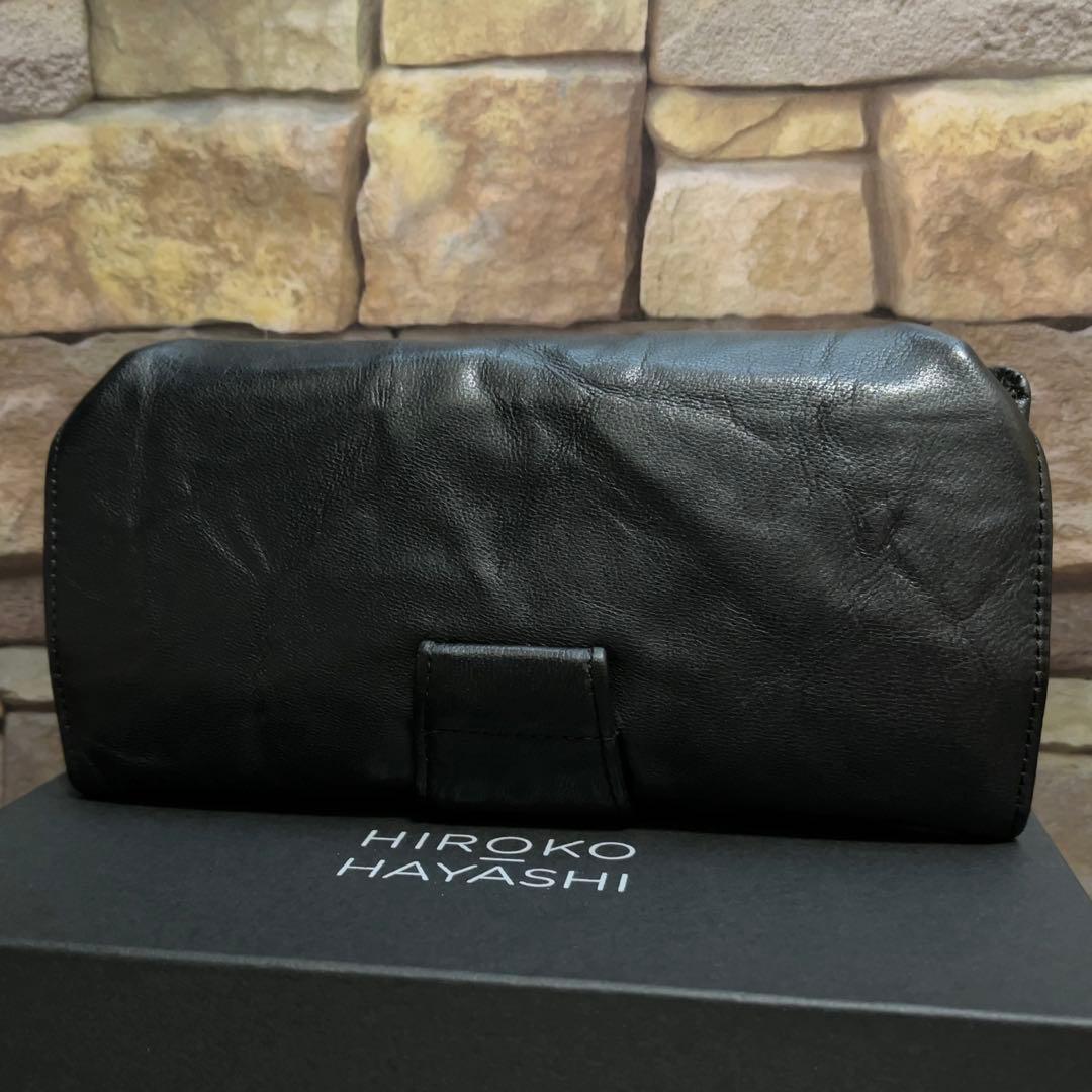 みい様 HIROKO HAYASHI 長財布 BEFANA 黒 ヒロコハヤシ