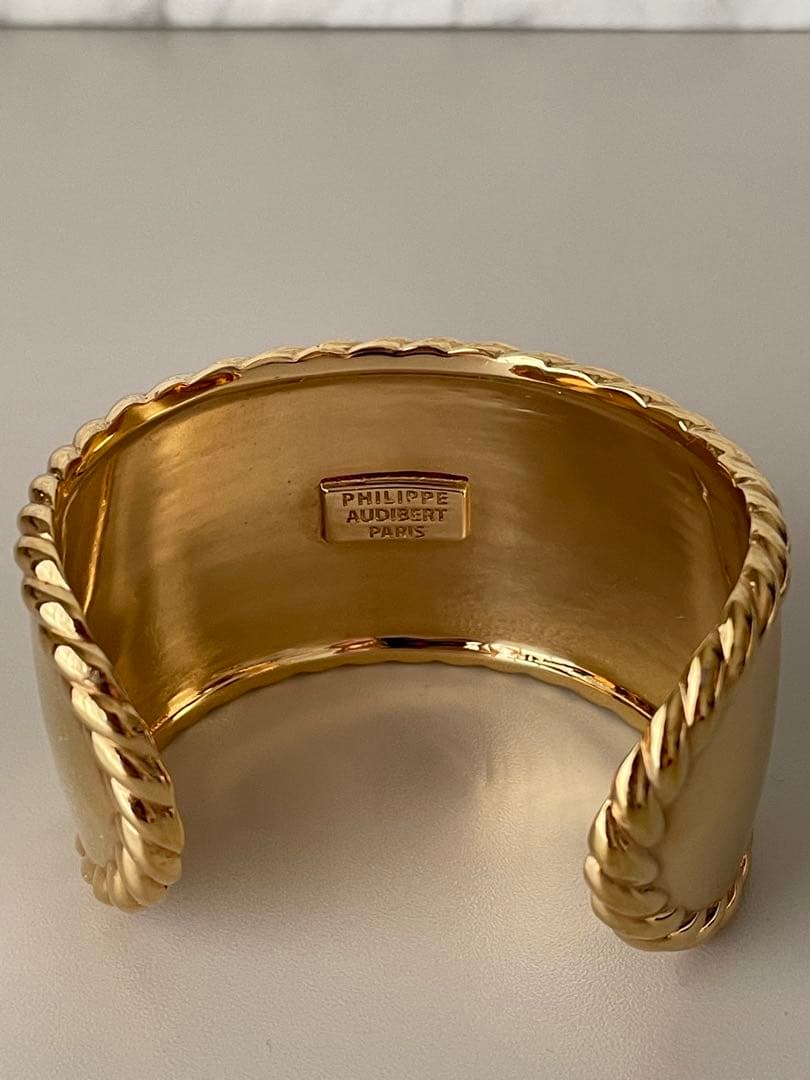 PHILIPPE AUDIBERT フィリップオーディベール　ゴールドバングル